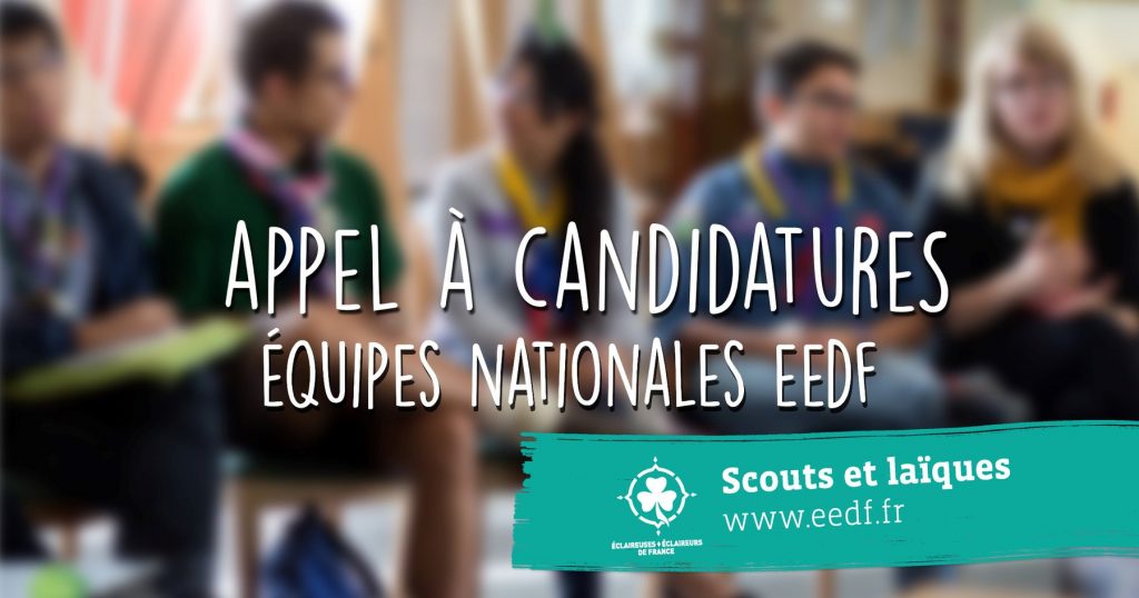 APPEL A CANDIDATURE EEDF !