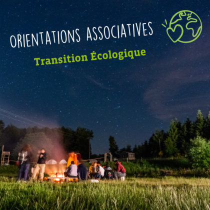 Camp 🏕 et transition écologique 🌍