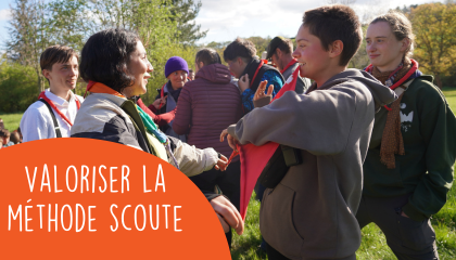 Valoriser et employer la méthode scoute éclé·e