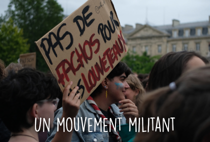 Un mouvement militant