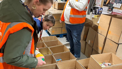 Les Éclé⸱es de Lambersart mobilisé⸱es pour la Banque Alimentaire