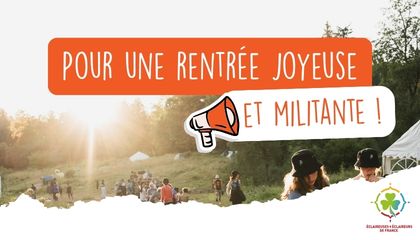 Pour une rentrée joyeuse et militante – Message du Comité Directeur